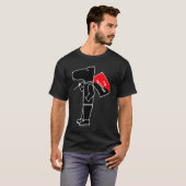 T-shirt Capybara antifasciste (Devant entier)