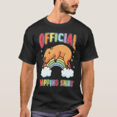 T-shirt Capybara Arc-en-ciel pyjama Capybara en train de d (Devant)