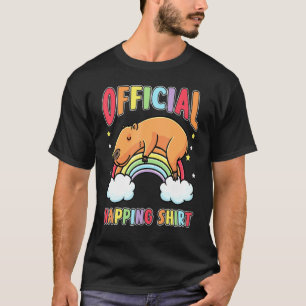 T-shirt Capybara Arc-en-ciel pyjama Capybara en train de d