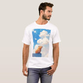 T-shirt Capybara attentionné (Devant entier)