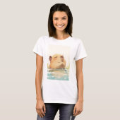 T-Shirt Capybara au frais (Devant entier)