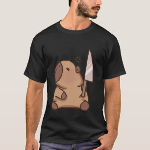 T-shirt Capybara avec couteau
