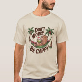 T-shirt Capybara Be Happy (Devant)