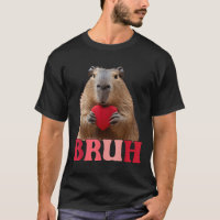 Capybara Bruh Mème Drôle Dire Ados Garçons Valenti