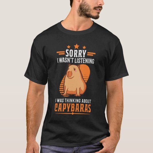 T-shirt Capybara Capibara (Devant)