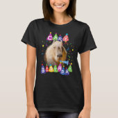 T-shirt Capybara Capy Anniversaire Joyeux anniversaire Cap (Devant)