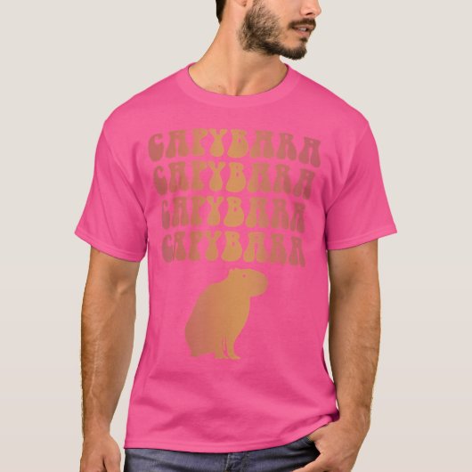 T-shirt Capybara Capybara Capybara Capybara Capybara Appar (Devant)