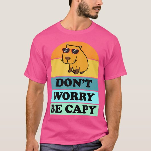 T-shirt Capybara Capybara Capybara Stuff (Devant)