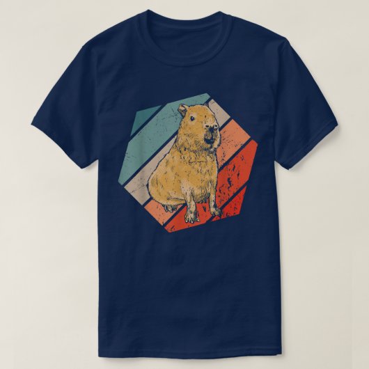 T-shirt Capybara Capybara Guinée Capybara (Design devant)