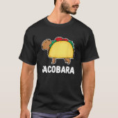 T-shirt capybara capybara in a taco (Devant)