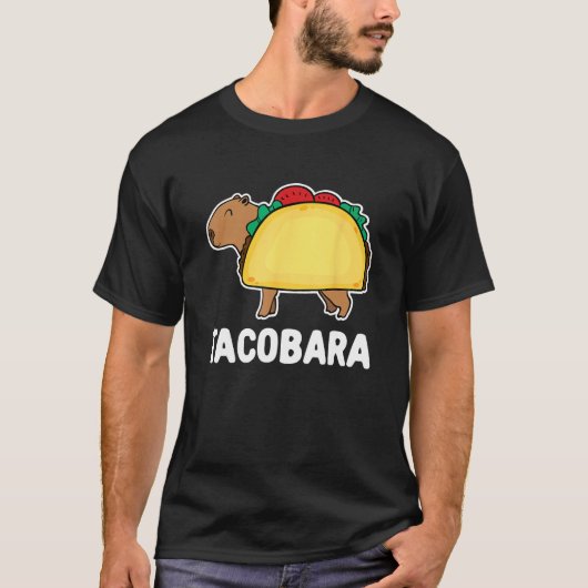 T-shirt capybara capybara in a taco (Devant)