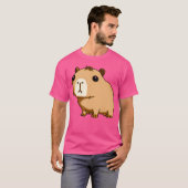 T-shirt Capybara confuse (Devant entier)