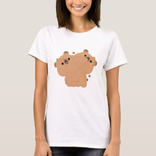 T-shirt Capybara Couple