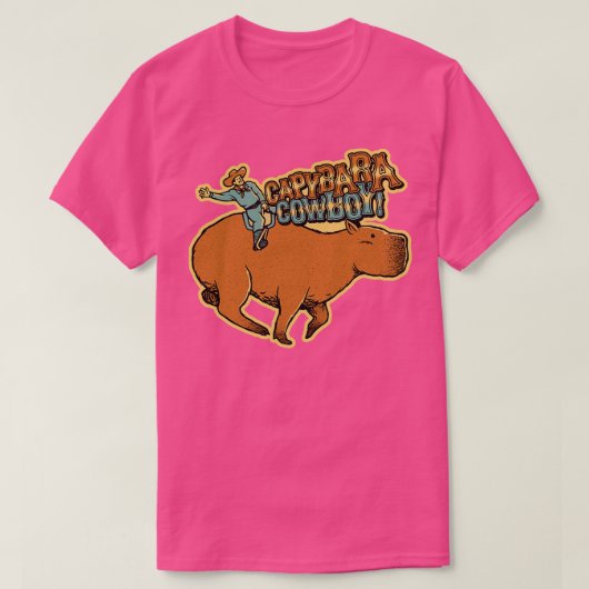 T-shirt Capybara Cowboy par Tobe Fonseca (Design devant)