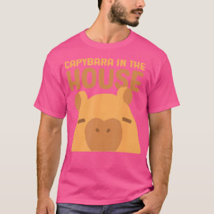 T-shirt Capybara Dans La Maison Rodent Animal Capybaras Am