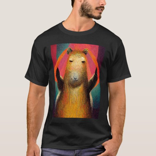 T-shirt Capybara Danser Capibara Danser (Devant)