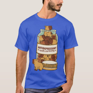 T-shirt Capybara de l'antidépresseur par Tobe Fonseca