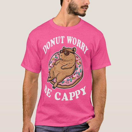 T-shirt Capybara Drôle (Devant)