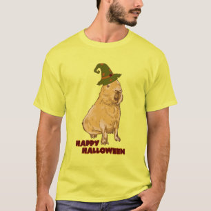 T-shirt Capybara drôle - Rongeur d'Halloween