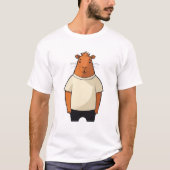 T-shirt Capybara dude (Devant)