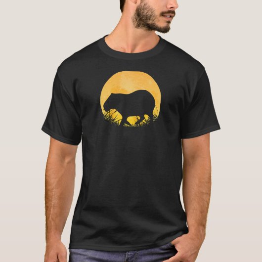 T-shirt Capybara Easy Halloween Costume (Devant)