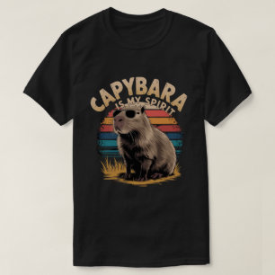 T-shirt Capybara est ma chemise animalière, amoureux des a