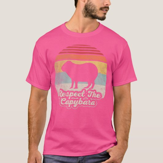 T-shirt Capybara Funny Capybara (Devant)