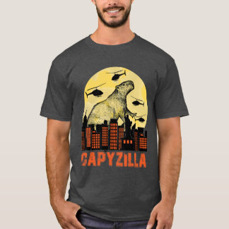 T-shirt Capybara Funny Capybara Rodent Capyzilla Funny