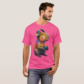 T-shirt Capybara Funny Jeux Vidéo Capybara (Devant entier)
