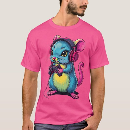 T-shirt Capybara Funny Jeux Vidéo Capybara (Devant)
