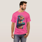 T-shirt Capybara Funny Jeux Vidéo Capybara (Devant entier)