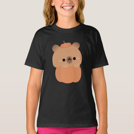 T-shirt Capybara Halloween (Devant)