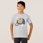 T-shirt Capybara Lecture (Devant entier)