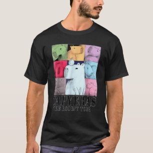 T-shirt Capybara Les rongeurs Capy Tour mème graphique été
