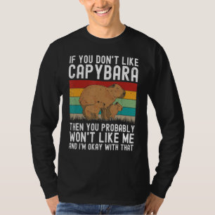 T-shirt Capybara Lover Cute Capibara Rodent Amoureux des a
