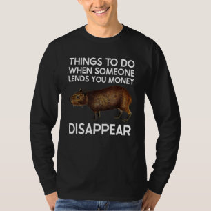 T-shirt Capybara Lover Cute Capibara Rodent Amoureux des a