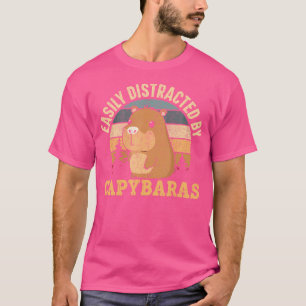 T-shirt Capybara Lover Faune Rodent Animal mignonne Capyba