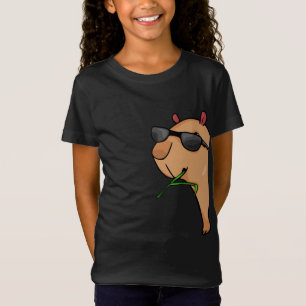 T-Shirt Capybara Lover Femmes Capybara Cadeau Hommes Capyb
