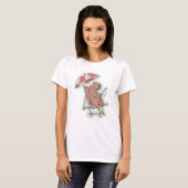 T-shirt Capybara Manger Yogourt (Devant entier)