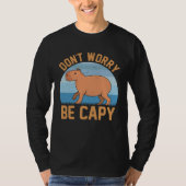T-shirt Capybara meme  Be Capy (Devant)
