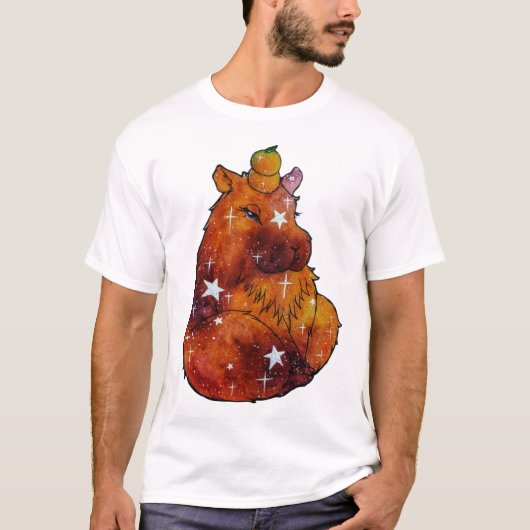 T-shirt Capybara nommé Dream (Devant)
