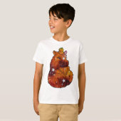 T-shirt Capybara nommé Dream (Devant entier)