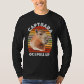 T-shirt Capybara Ok I Pull Up (Devant)