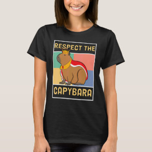 T-shirt Capybara Ok J'Ai Retiré Capybara