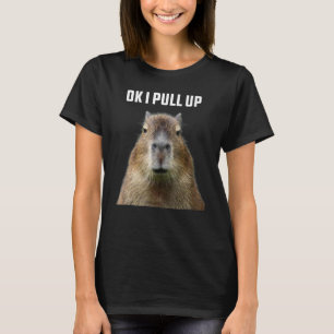 T-shirt Capybara Ok J'Ai Tiré De Mignons Capy Animal Anima