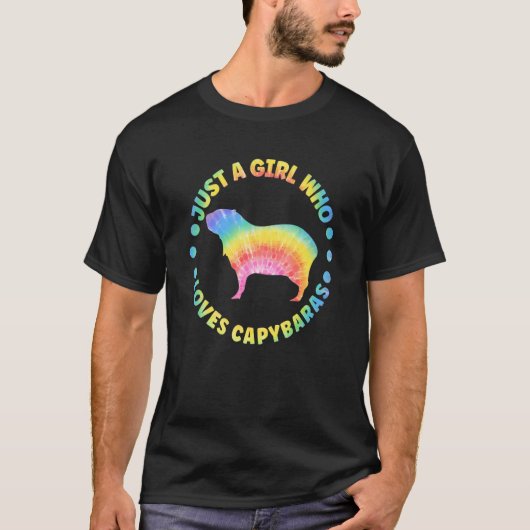 T-shirt Capybara Outfit for Capybara Lovers Apparel Women  (Devant)