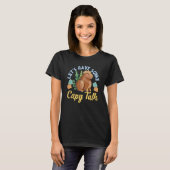 T-shirt Capybara Parlons un peu Capy (Devant entier)