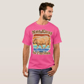 T-shirt Capybara pas rapide pas furieuse (Devant entier)