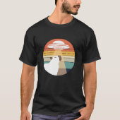 T-shirt Capybara Rainbow UFO Design (Devant)
