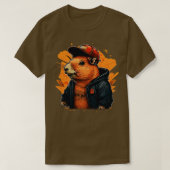 T-shirt Capybara Rapper 1 (Design devant)